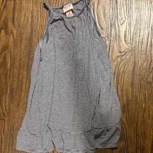 Mossimo Supply Co. Blue and White Tank Top